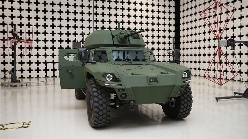 Akrep II Turkish 4x4 Wheeled Armoured Vehicle (B)